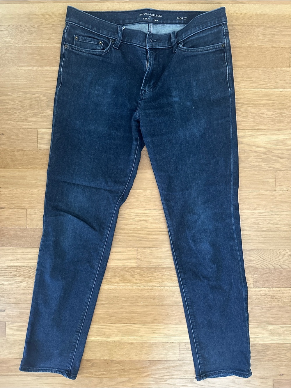 Banana Republic Men's Slim Dark Blue Jeans